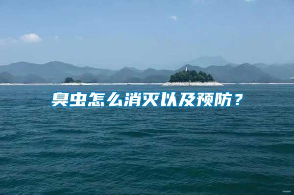 臭蟲怎么消滅以及預(yù)防？