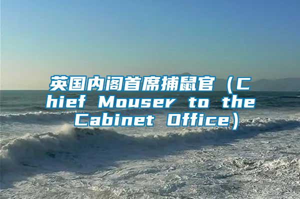 英國內(nèi)閣首席捕鼠官（Chief Mouser to the Cabinet Office）