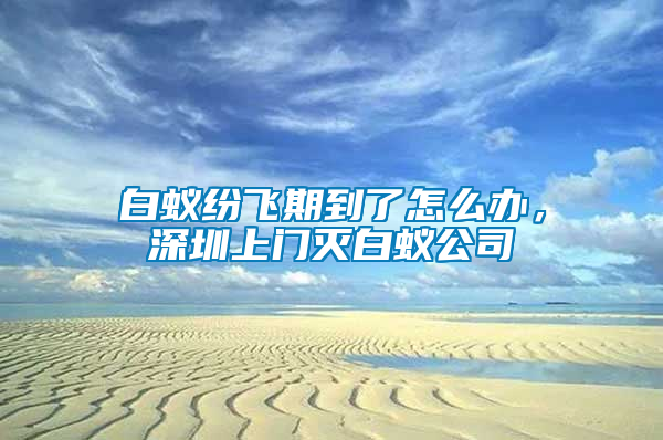 白蟻紛飛期到了怎么辦，深圳上門(mén)滅白蟻公司