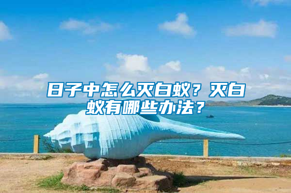 日子中怎么滅白蟻？滅白蟻有哪些辦法？